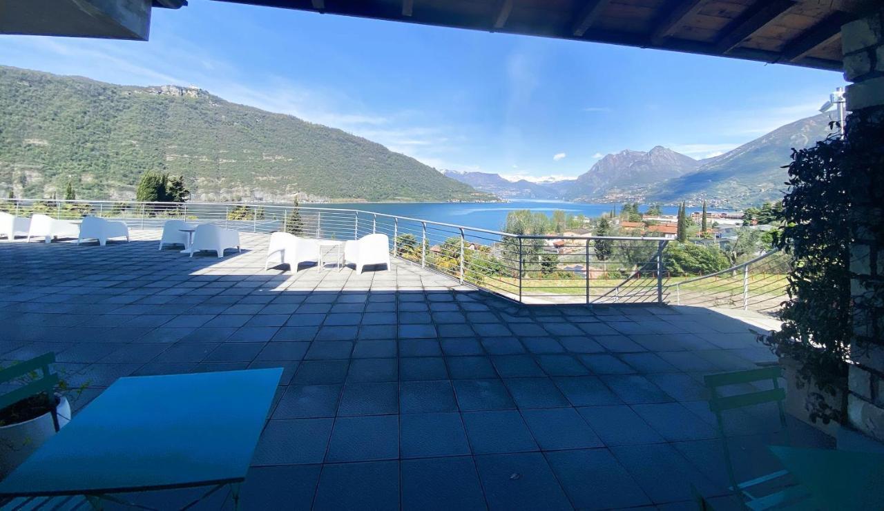 Vela Di Soleville Camere Con E Senza Vista Lago Con Ristorante & Pizzeria Sale Marasino Exterior foto
