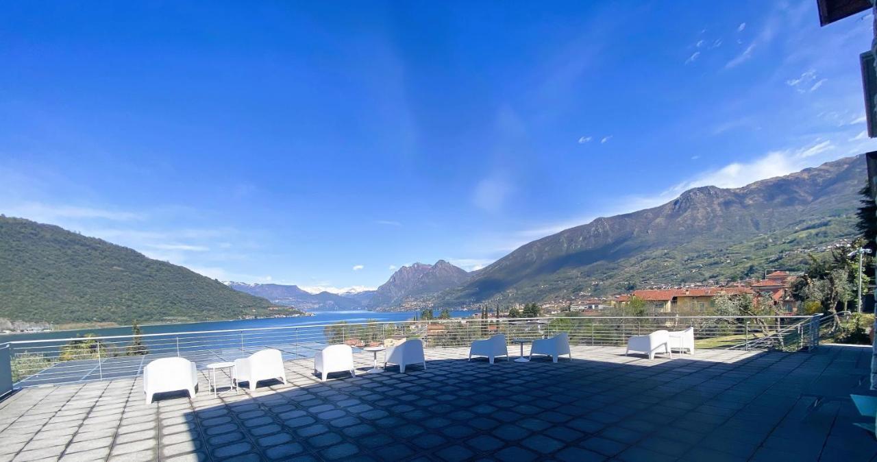 Vela Di Soleville Camere Con E Senza Vista Lago Con Ristorante & Pizzeria Sale Marasino Exterior foto